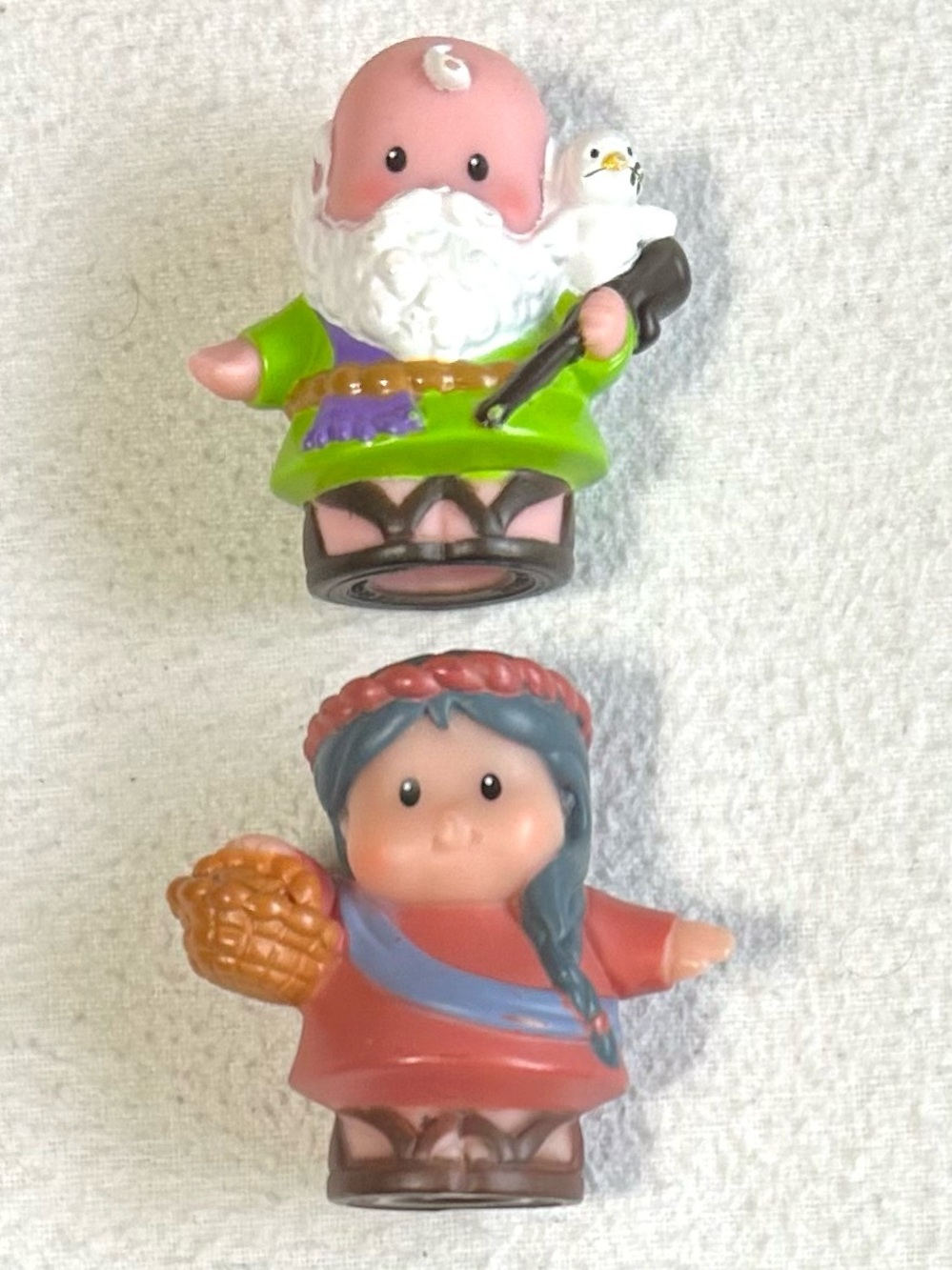 Fisher-Price Little People Noah and His Wife Noah’s Ark Bible Stories